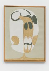 Masque by Leon Wuidar contemporary artwork painting works on paper