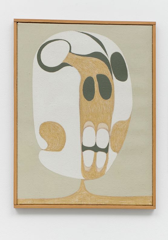 Masque by Leon Wuidar contemporary artwork Painting