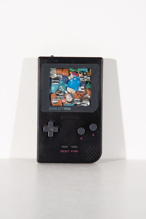 GAME BOY pocket Display by Three contemporary artwork Sculpture