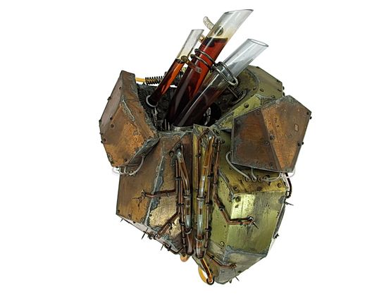 Iron Heart by Emeric Chantier contemporary artwork Sculpture