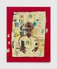 Red Joy by Jean-Michel Basquiat contemporary artwork Painting