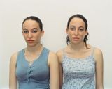 Chen and Efrat Herzliya Israel March 4 2002 by Rineke Dijkstra contemporary artwork photography