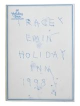 Holiday Inn by Tracey Emin contemporary artwork print works on paper