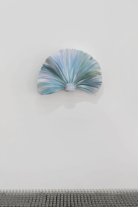Betta Tail HM_Blue Marble by Trevor Yeung contemporary artwork Painting