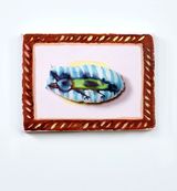 A Flying Fish-like bird in the Frame by Jihyun Lee contemporary artwork painting