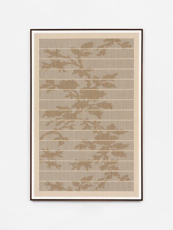 Flora 011 by Andreas Diaz Andersson contemporary artwork Textile