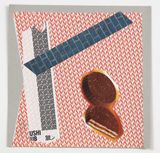 Untitled by John Nixon contemporary artwork mixed media painting