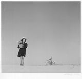Kako Kako and a Flower by Shoji Ueda contemporary artwork photography