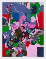 Frogs 2 by Michael Williams contemporary artwork painting