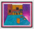 She Kept Devising Means To Escape by Hollis Sigler contemporary artwork Painting
