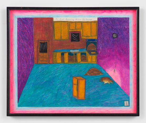 She Kept Devising Means To Escape by Hollis Sigler contemporary artwork Painting