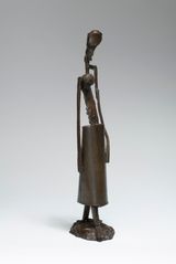 Woman with skirt by Robert Couturier contemporary artwork sculpture