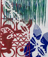 Ritual of Oya Mariwo series by Alberto Pitta contemporary artwork painting print