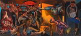 No Wall No Darkness by Yang Jingzhou contemporary artwork painting
