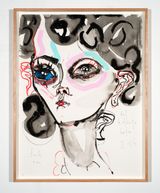 fuck em by Del Kathryn Barton contemporary artwork painting