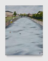 Compton Creek North View by Mr. Wash contemporary artwork painting