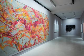 Contemporary art exhibition Structures of Recollection at Pearl Lam Projects Hong Kong