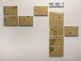 Mapping Gaps Beirut by Cristiana De Marchi contemporary artwork textile