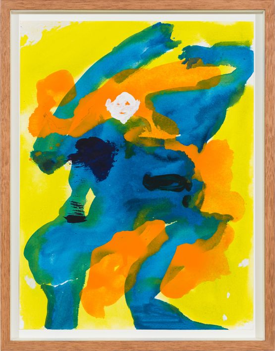 the understudy blue mover by Tom Polo contemporary artwork Painting