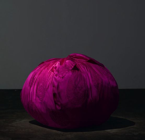 Bottari pink by Kimsooja contemporary artwork Textile