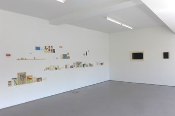 Contemporary art exhibition Patrick Pound Brought to Book at Hamish McKay Wellington New Zealand