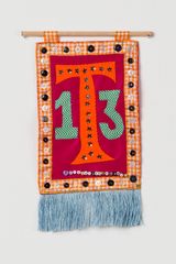Triskaidekaphobia by Paul Yore contemporary artwork sculpture textile