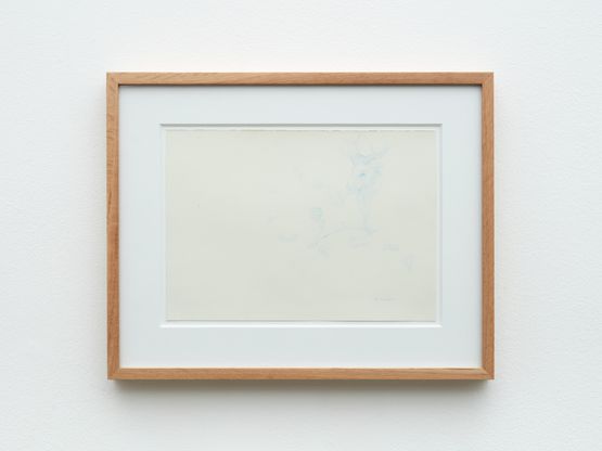 Cerf Bleu by Christiana Soulou contemporary artwork Drawing