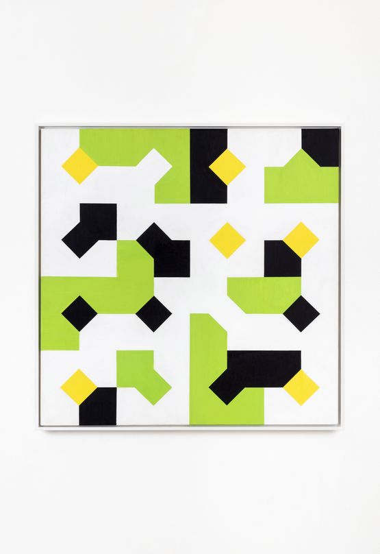 Curva di Peano by Bruno Munari contemporary artwork Painting
