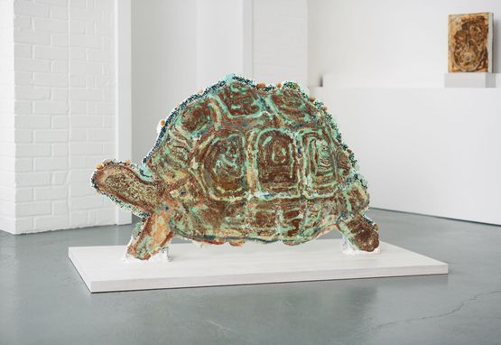Tortoise xiv by Theodore Ereira-Guyer contemporary artwork Print
