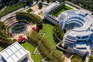 The Getty Center contemporary art institution in