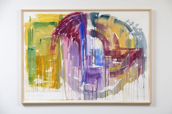 Rim of the Lake by Gretchen Albrecht contemporary artwork Painting