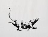 GDP Rat by Banksy contemporary artwork print