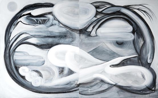 Earth - Cyclicality - Eternity III by Estelle Tcha contemporary artwork Drawing