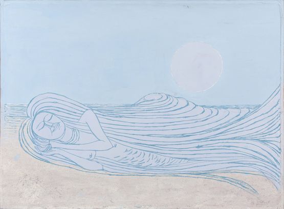 VOX MARIS by Sorin Campan contemporary artwork Painting