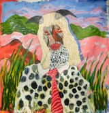 Mbudzi Yemunhu by Option Nyahunzvi contemporary artwork painting photography print works on paper