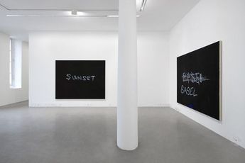 Contemporary art exhibition Ryan Gander Three Young American Artists at Mennour Rue Saint-Andre-des-Arts France