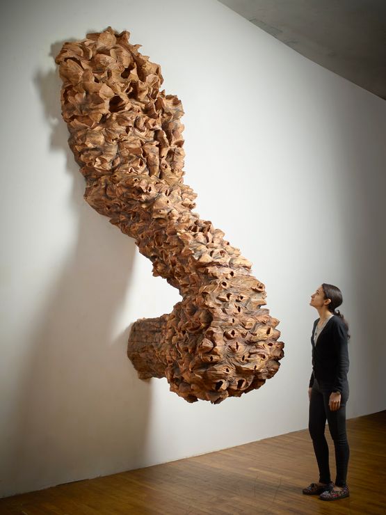 NESTER by Ursula Von Rydingsvard contemporary artwork Sculpture