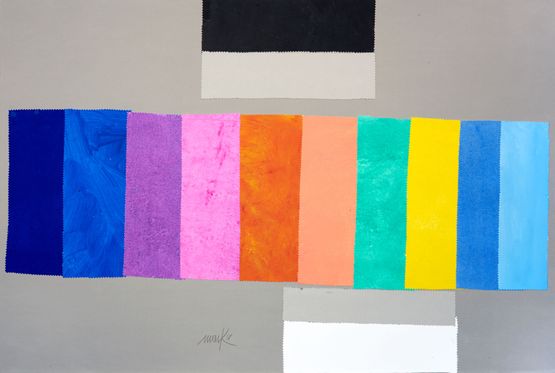 Untitled by Heinz Mack contemporary artwork Works on Paper