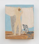 Laundry Breeze by Krzysztof Strzelecki contemporary artwork sculpture