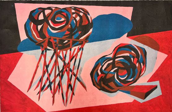 Untitled Boulders by Phyllida Barlow contemporary artwork Print
