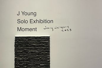 Contemporary art exhibition J Young J Young Solo Exhibition Moment at Mo J Gallery Busan South Korea