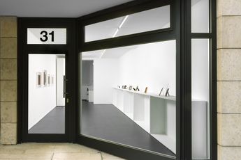 Contemporary art exhibition Vincent Fecteau Florian Pumhosl I hear the ancient music of words and words yes thats it. at Galerie Buchholz Berlin Germany