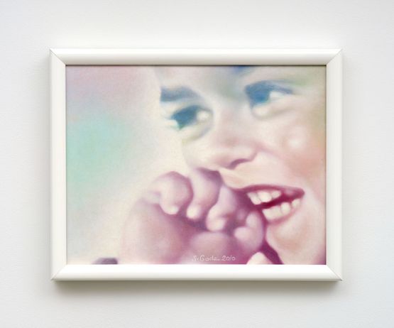 Laughing Child 3 by Sawako Goda contemporary artwork Painting