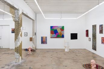 Contemporary art exhibition Group Exhibition curated by Jarrett Earnest Acid Bath House at Nina Johnson Miami United States