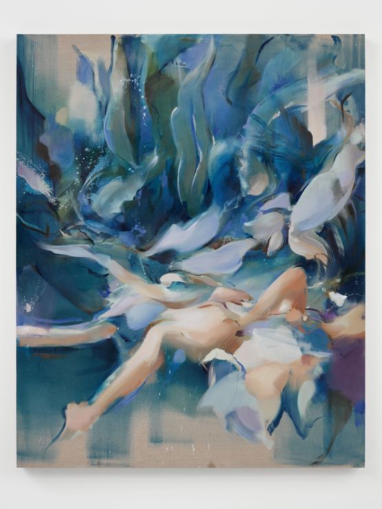 Perfume by Flora Yukhnovich contemporary artwork Painting