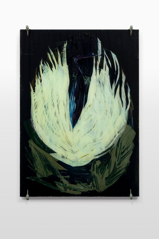 Easca na gcorr the marsh of the herons by Clare Milledge contemporary artwork Painting