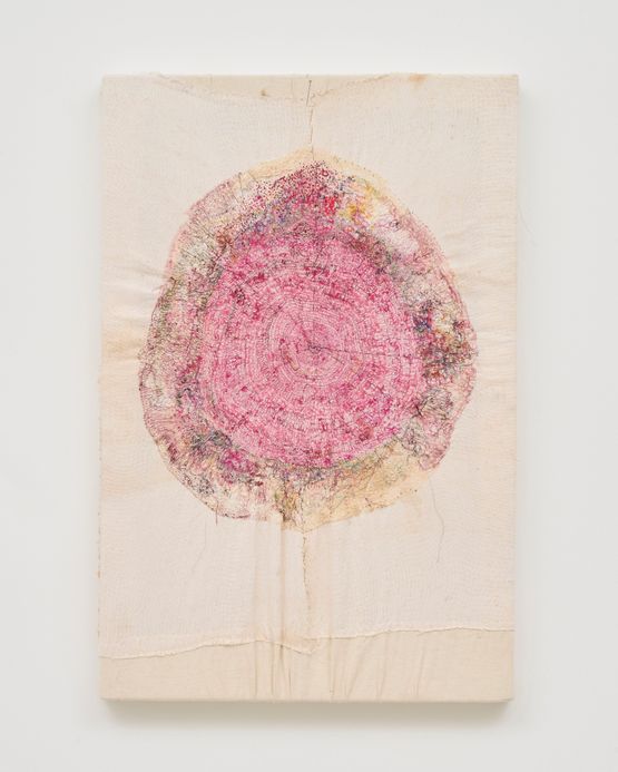 Cherry by Junko Oki contemporary artwork Textile