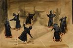 Doo-Wop by Michael Borremans contemporary artwork Painting