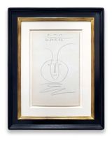 Tete de faune by Pablo Picasso contemporary artwork works on paper drawing