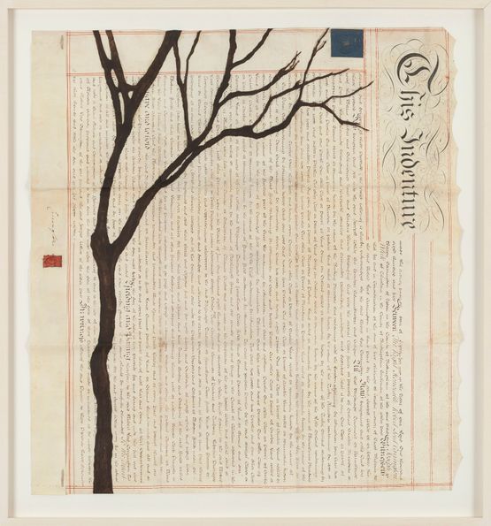 Indenture X by Johanna Calle contemporary artwork Painting